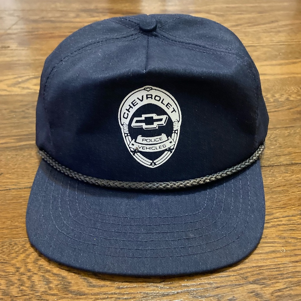 Vtg “Chevrolet Police Vehicles” hat